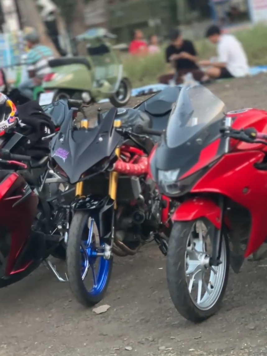 when ya boncengan #fyp #cbr150r #cbr250rr #miraastyle #cbrlongarm 