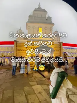 ටික කාලයක් කරදර පිට දුක් සහිතව ඉවසීමෙන් වාසය කිරීම ජීවිතයයි...🙏🙏🙏 #foryoupage #fypシ゚viral  #බුදුසරණයි_හැමෝටම☸️♥️🙏   #නමෝ_බුද්ධාය🙏🙏🌸 