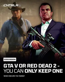 If you could only pick one between GTA V and Red Dead Redemption 2, what would you pick? #gta #gtav #reddeadredemption2 #rdr2