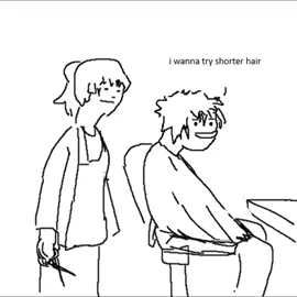 maybe it’s just cause I go to sportsclips  Humungo thanks to chii_v0 @★ for voicing the hairstylist #comic #humor #haircut 