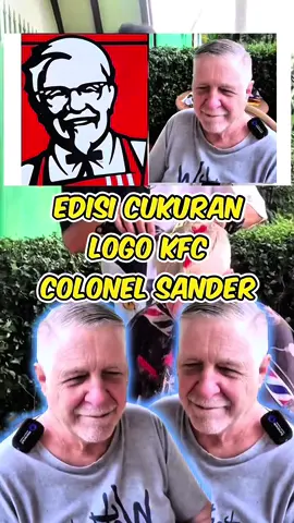Edisi cukuran bokap gua lg gais colonel Sanderss 💈✂️🙏 #fyp  #viraltiktok  #viralvideos #haircut #hairstyle 