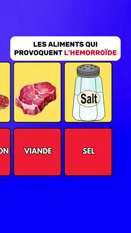 🚫 Certains aliments peuvent favoriser les hémorroïdes — voici lesquels éviter pour te protéger ! 🌶️🥤 #santé #hémorroïdes  #alimentation  #prévention  #france 