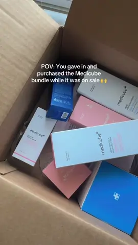 It’s still on sale for $90!! Such a steal 🙌 get it while it lasts. Medicube has taken over my FYP and I couldn’t resist. This is the year I take my skincare serious 💗 #medicubeskincare #medicubebundle #koreanskincare #tiktokshopsale #medicube 