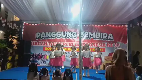 #HUT RI ke 80 #Pentas seni #merdeka !!