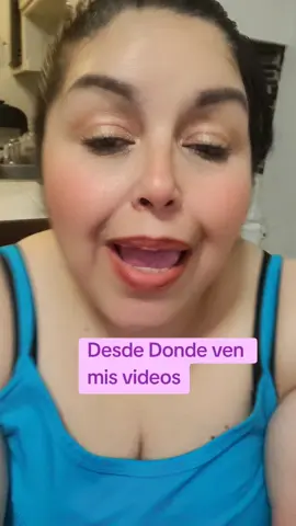 #Desde donde ven mis videos #Dime de donde me miras # hasta donde andare