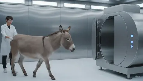 #foryou #fyp #Ai #Donkey #meat 
