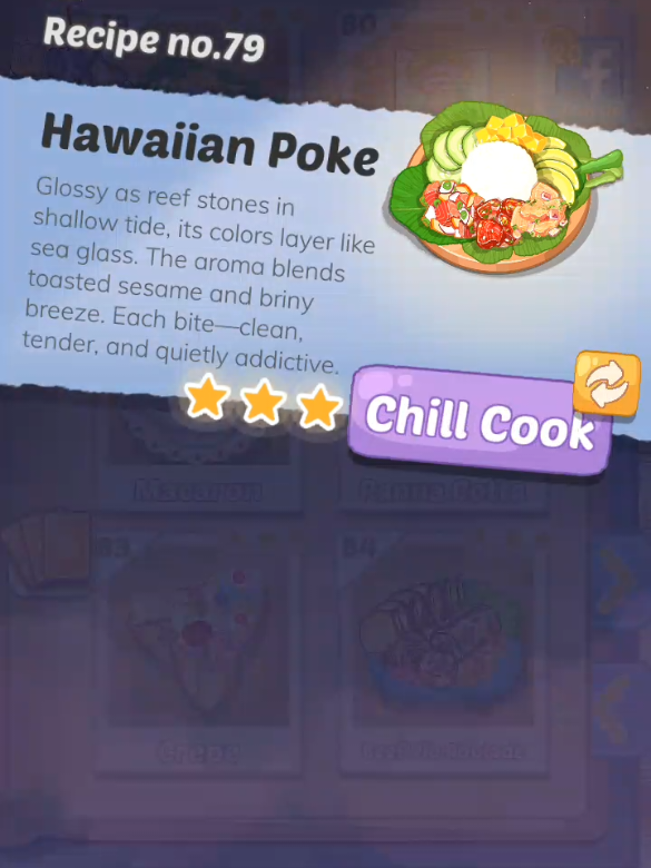 Recipe No. 79 - Hawaiian Poke #chiegaming #cookingdom 