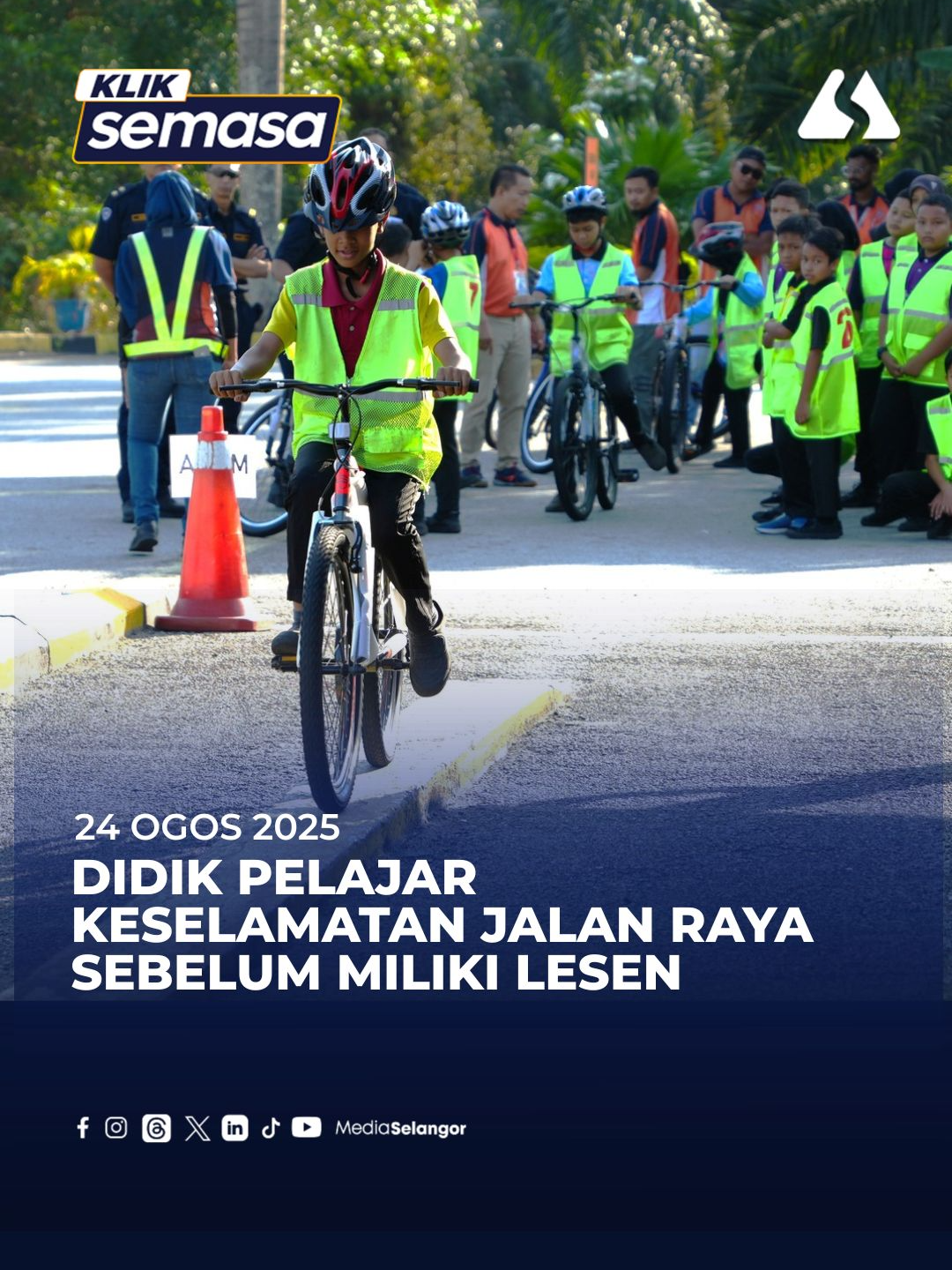 Majlis Perbandaran Kuala Langat (MPKL) menganjurkan Kempen Keselamatan Lalulintas 2025 di Excellence Automotive Driving Sdn Bhd, Kampung Seri Cheeding, Banting. MPKL memaklumkan kempen bertujuan memberi pendedahan awal kepada kanak-kanak dan remaja mengenai aspek keselamatan jalan raya sebelum mereka mencapai usia 18 tahun dan layak memiliki lesen memandu. #MediaSelangor