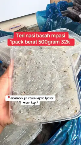 Teri nasi basah mpasi, bagus untuk perkembangan anak #aidasnackjambi #terinasi #mpasi #frozenfood #frozen #jajananjambi #jambi #jambipride #fyp #fyppppppppppppppppppppppp 