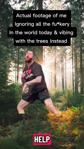 Actual footage of me ignoring all the fu*kery in the world today & vibing with the trees instead! 💯💯 #vibe #vibes #vibing 