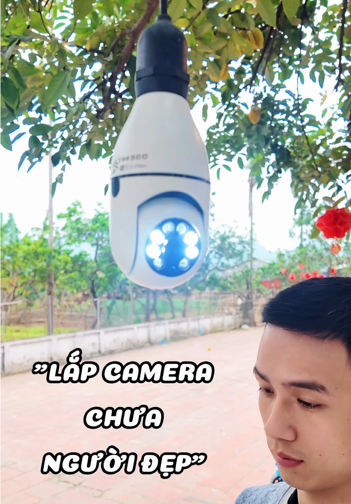 Camera đui bóng đèn dễ lắp #khanghatay #camerabongden #camerayoosee 