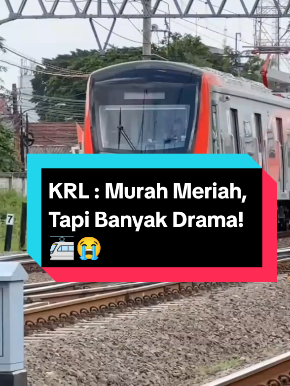 KRL tuh murah banget, mulai 3 ribuan aja. Tapi bonusnya? Desak²an + bau ketek gratis 😅 Siapa yang tiap hari jadi pejuang KRL di sini? 🙋‍♂️ #KRLJakarta #CommuterLine #NaikKRL #FYPindonesia #KRL 