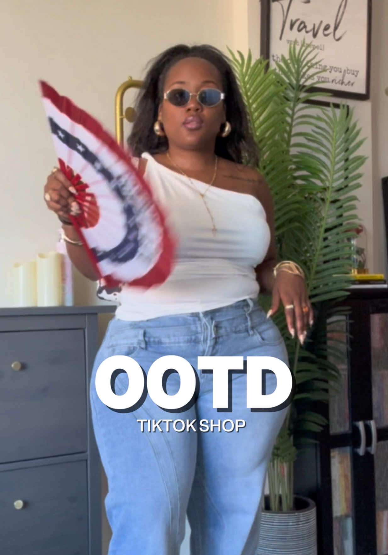 another lil ootd from tiktok shop- everything is linked ❤️  . . . . #regularblackgirltiktok #tiktokmademebuyit #sundayfunday #summerootd #ootdinspiration 