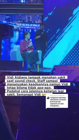 Membalas @halidah fatih buat vidi aldiano mungkin obatnya memang manggung dan ketemu banyak orang ya.