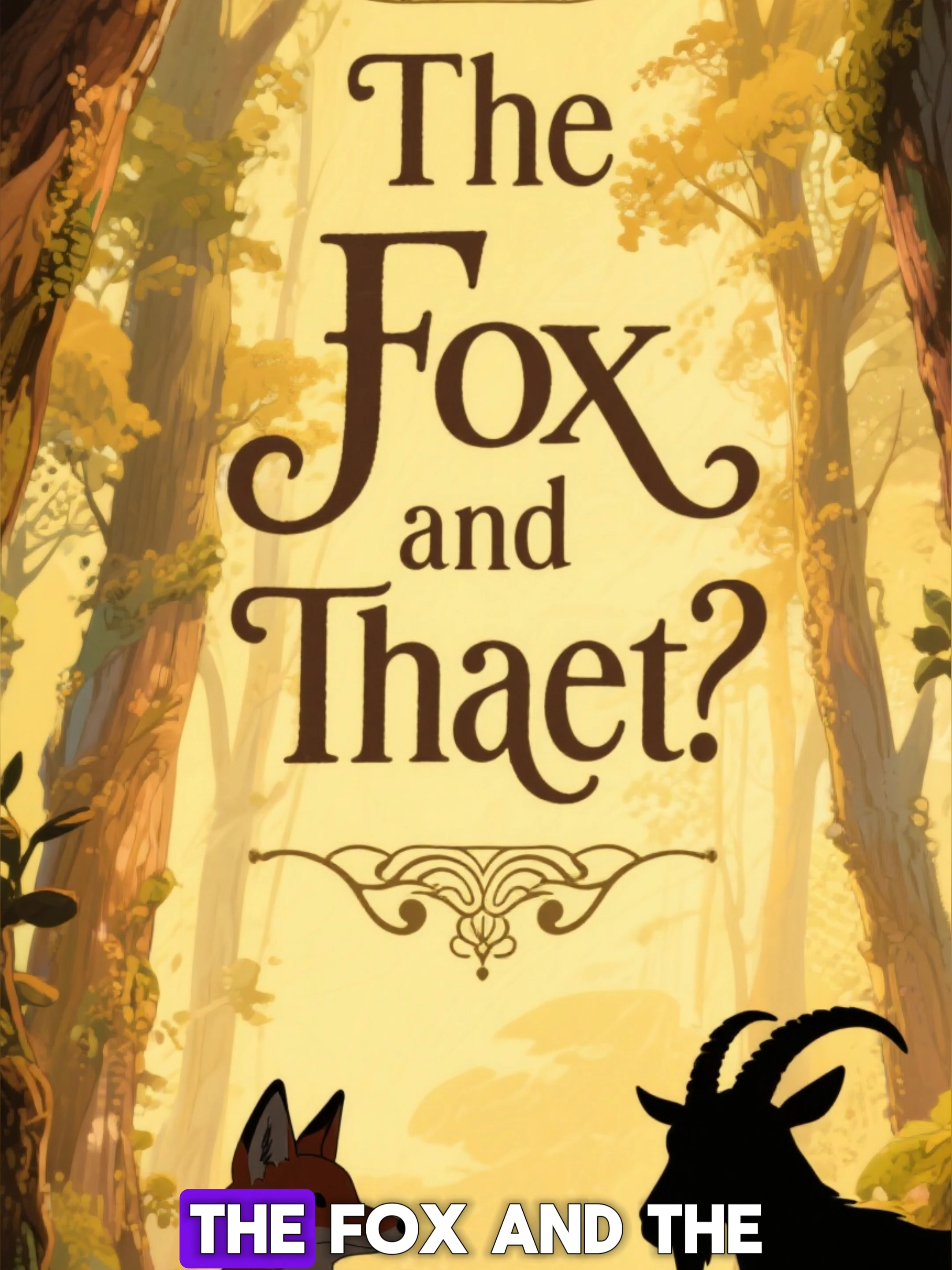 Think Before You Act 🤔 | The Fox and The Goat | Moral Story #Shorts #TheFoxAndTheGoat #MoralStory #ThinkBeforeYouAct #ShortStory #LifeLesson #MotivationalStory #StoryTime #TikTokStory #Inspiration #WisdomStory #ShortMoralStory #FoxAndGoat #FableStory #StoryWithLesson #StoryForKids