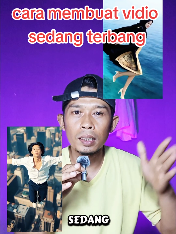 Cara membuat vidio sedang terbang ai fliying #tutorial #carabuatvidio #aifliying 