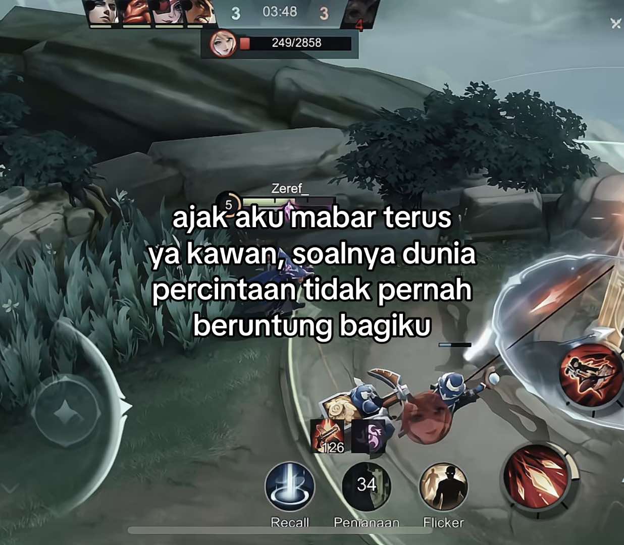 tag temen kalian. | #quotesmlbb 
