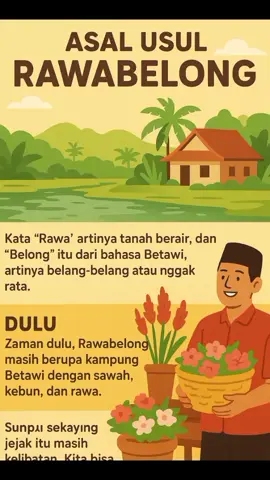 Warga Rawabelong kumpul disini yaa .. ceritain selama tinggal disini baik masa lalu dan masa kini! Silahkan isi komentar pada kolom komentar nya ya kita berbagi informasi dan pengalamannya.  #rawabelong #rawabelongpasarbunga  #jakartabarat #jakartabaratviral #kebonjeruk 