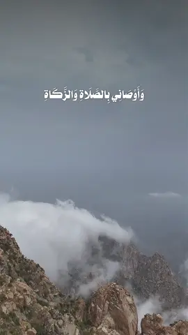 #CapCut  وأوصاني بالصلاة والزكاة ما دمت حيا وبراً بوالدتي ولم يجعلني جباراً شقيا #ارح_سمعك_بالقران #تصويري #fyp #قوالب_كاب_كات 