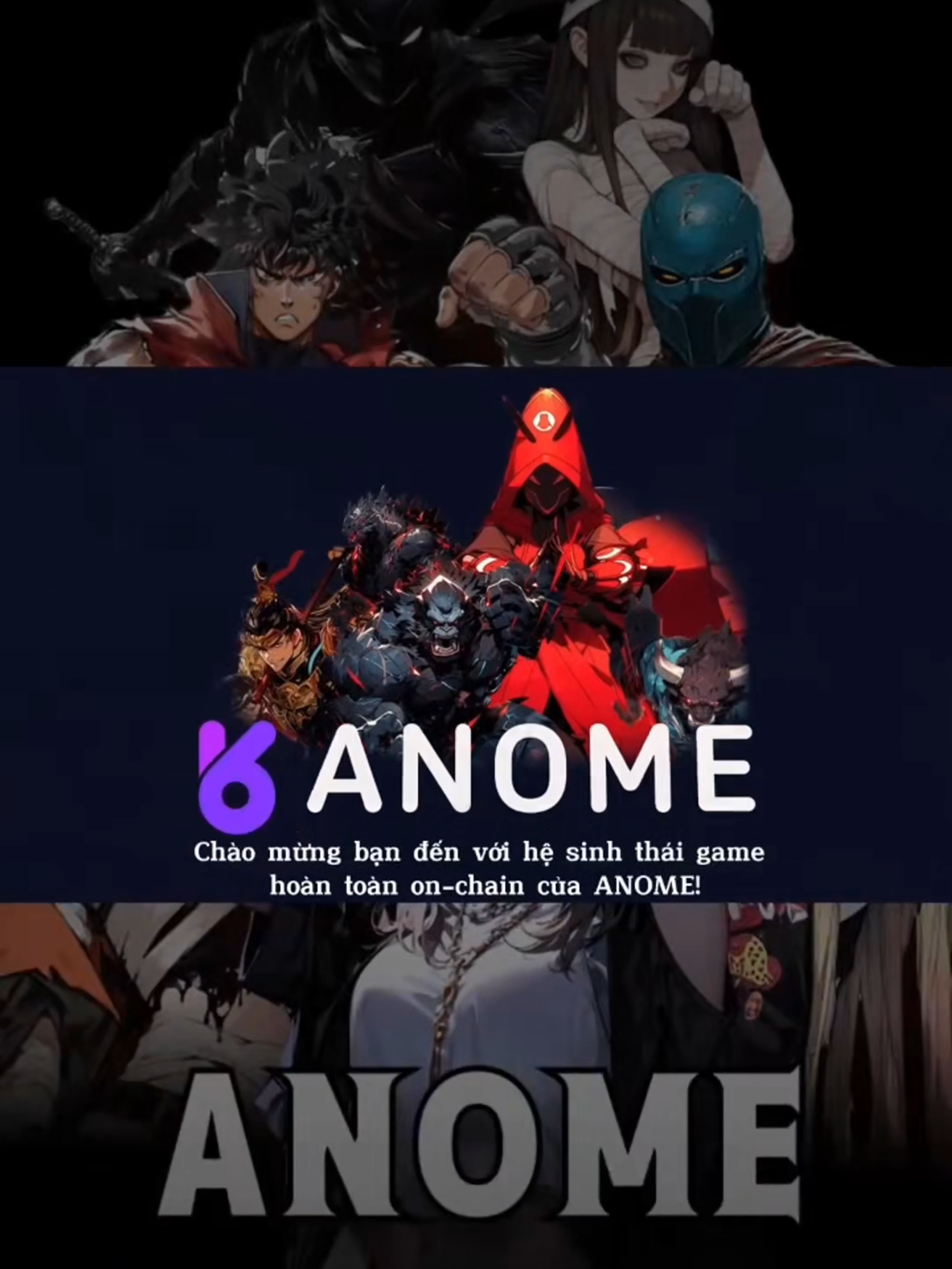 Hãy tham gia ngay Anome ở bio của mình nhá #AnomeT10 #Anomevn #NFT #BTG #GameFi