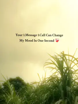 your 1 Message 1Call can change my mood in one second ❤️‍🩹#foryou #foru #viral #tiktok #unfreegemyaccount 
