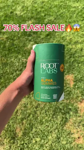Flash sale huge deal root labs alpha gummies limited time sale Please note sales are limited and prices may differentiate based on when you view the video. For most up to date prices, check the product page.
