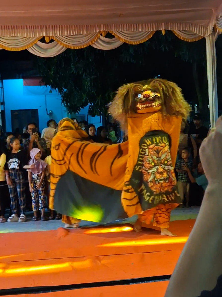 Singo Wiro Wijoyo perayaan 17 Agustus Desa #barongankendal #kendalstory #barongan #singobarong #baronganweleri 