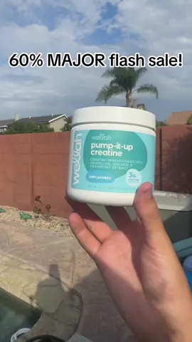 Major flash sale right now on pump it up creatine because it a great deal Please note sales are limited and prices may differentiate based on when you view the video. For most up to date prices, check the product page.