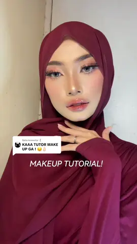 Membalas @🏌🏻￶￶ ini tutorialnya yaa cantik cantikku😙 semoga gak kecepetan yaa!  kalau ada yg kurang jelas komen bb! next aku bikin tutor makeup apalagi nih?  #makeuptutorial #tutorialmakeup #trendmakeup #foryoupage #xybca 