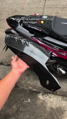 HONDA CLICK 125 / 150 TIRE HIGGER #tirehugger #hondaclicktirehugger #hondaclick #motoraccessories #fyp 