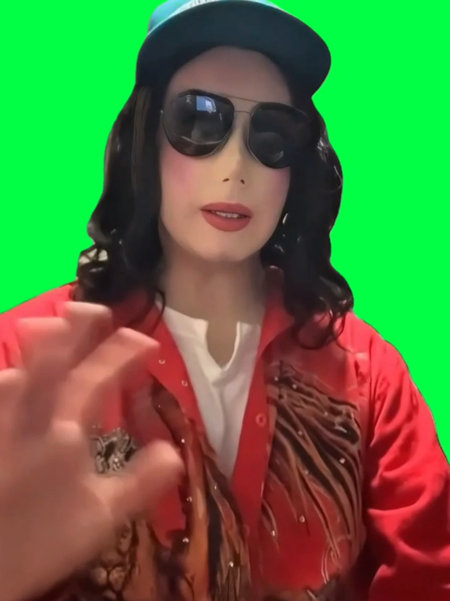 @omemj1 transforms into Michael Jackson with a hilarious nervous twist — greeting with a shaky “Hi” followed by classic tee hee hee, ahh hee hee hee sounds. Equal parts uncanny and funny, this parody green screen meme template is perfect for edits, reactions, and comedic captions whenever you need that awkward but iconic MJ energy. #MichaelJacksonMeme #MJParody #GreenScreenTemplate #TikTokComedy #MemeTrend 
