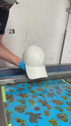 Hydro Dipping Basecap #satisfyingvideo 