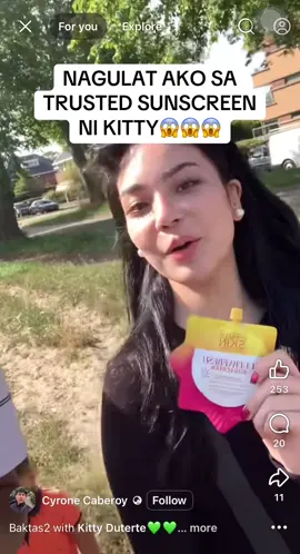 Grabe ang @vee_duterte 🤗 Dala dala kahit saan ang ating Hikari😱 #hikari #fyp 