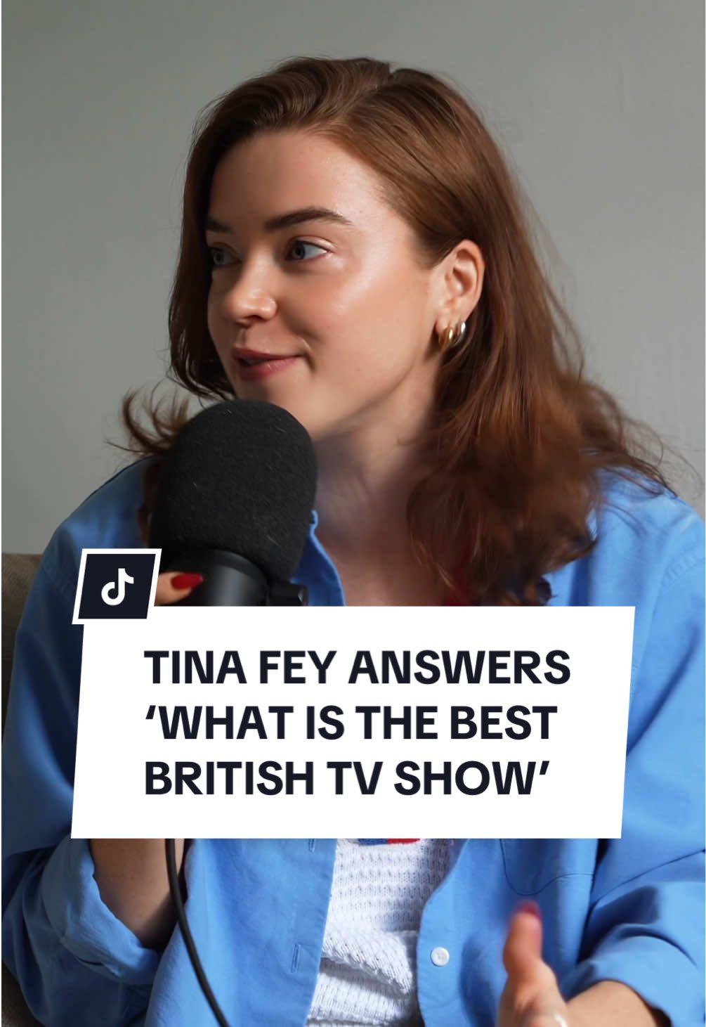 Tina Fey answers ‘what is the best British TV show’ #whattowatch 