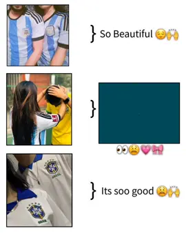 Brazil Boy And Argentina Girl Best Duo..!! 🥹🫶 #fyp #brazil #argentina #everyone #foryoupage 