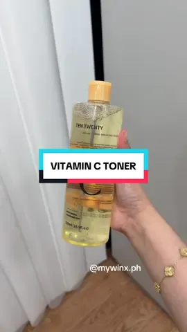 Kikinis at puputi talaga kapag meron kang vitamin C toner ✨ #toner #vctoner #vitaminctoner #vitaminc #skincare 