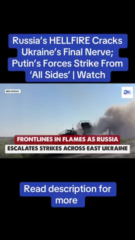 Russia’s Ministry of Defence has claimed fresh battlefield gains in eastern Ukraine, reporting the capture of Pankova in Donetsk and assaults in Sumy. According to the MoD, FPV drones, artillery, and a massive UAV barrage played a decisive role in striking Ukrainian defenses, destroying armored vehicles and hitting troop positions. The escalation comes as U.S. President Donald Trump pushes for a two-week timeline to assess Russia-Ukraine peace talks. Watch #RussiaUkraineWar #Donetsk #Pankova #Sumy #RussianArmy     