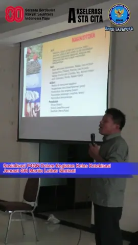 Sosialisasi P4GN Dalam Kegiatan Kelas Katekisasi di Jemaat GKI Martin Luther Sentani #BNNRI #generasiemaspapua #IndonesiaBersinar #indonesiabersihnarkoba #papuabersinar
