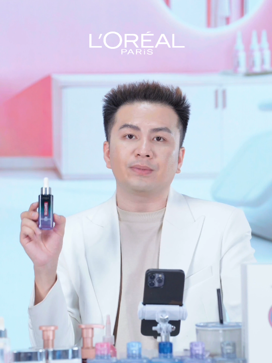 Serum giúp kiềm dầu, thu nhỏ lỗ chân lông, có thêm HA cấp ẩm, chỉ dùng buổi tối nhen #lorealparis_vn #lorealparis #tiktoklive #muataitiktokshop #serumkiemdau 