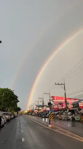 🌈23/08 ท้องฟ้าสงขลาฮีลใจสุดๆ#สงขลา #ชลาทัศน์สงขลา #ท้องฟ้า⛅🌈 