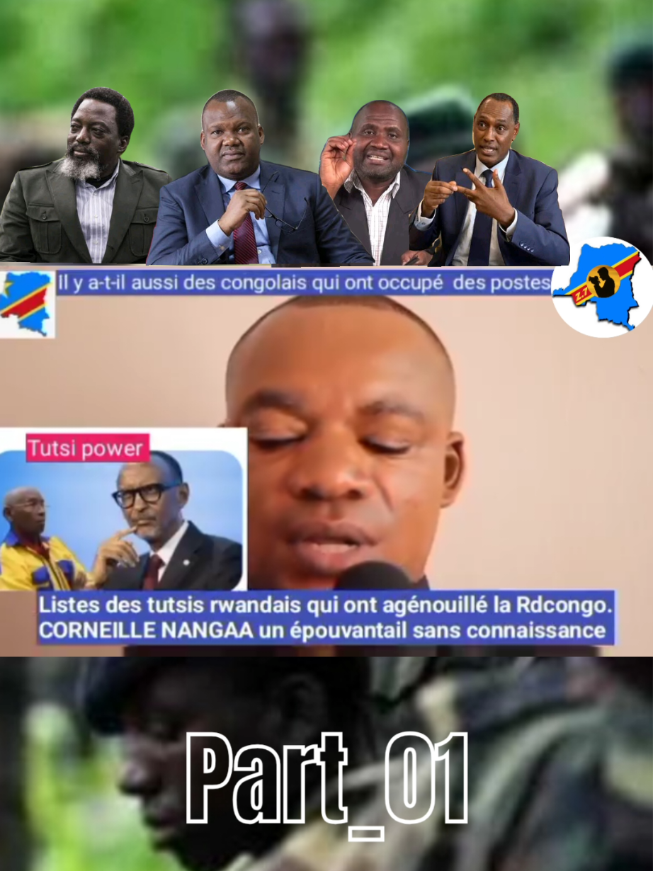 Listes des tutsis rwandais qui ont agénouillé la Rdcongo. CORNEILLE NANGAA un épouvantail sans connaissance#m23 #tutsis #rwanda #goma 