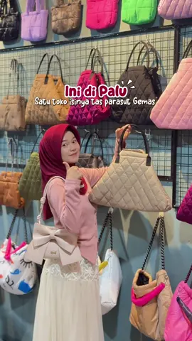 CEWE GEMAS PALU MERAPAT ‼️ Cobain deh mampir kesini Sekaliii ajaaa di jamin senneng💗 . #kotapalu #tokobaru #taslucu #bagus #murah 