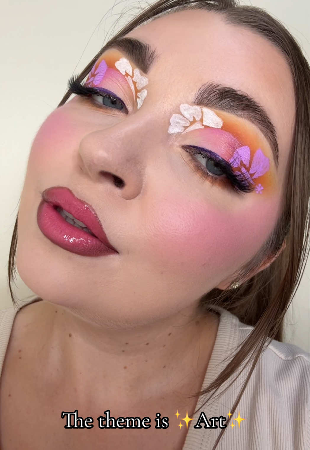 ✨Art✨ #makeuptransition #creativemakeup #makeup #colourfulmakeup #fyp 
