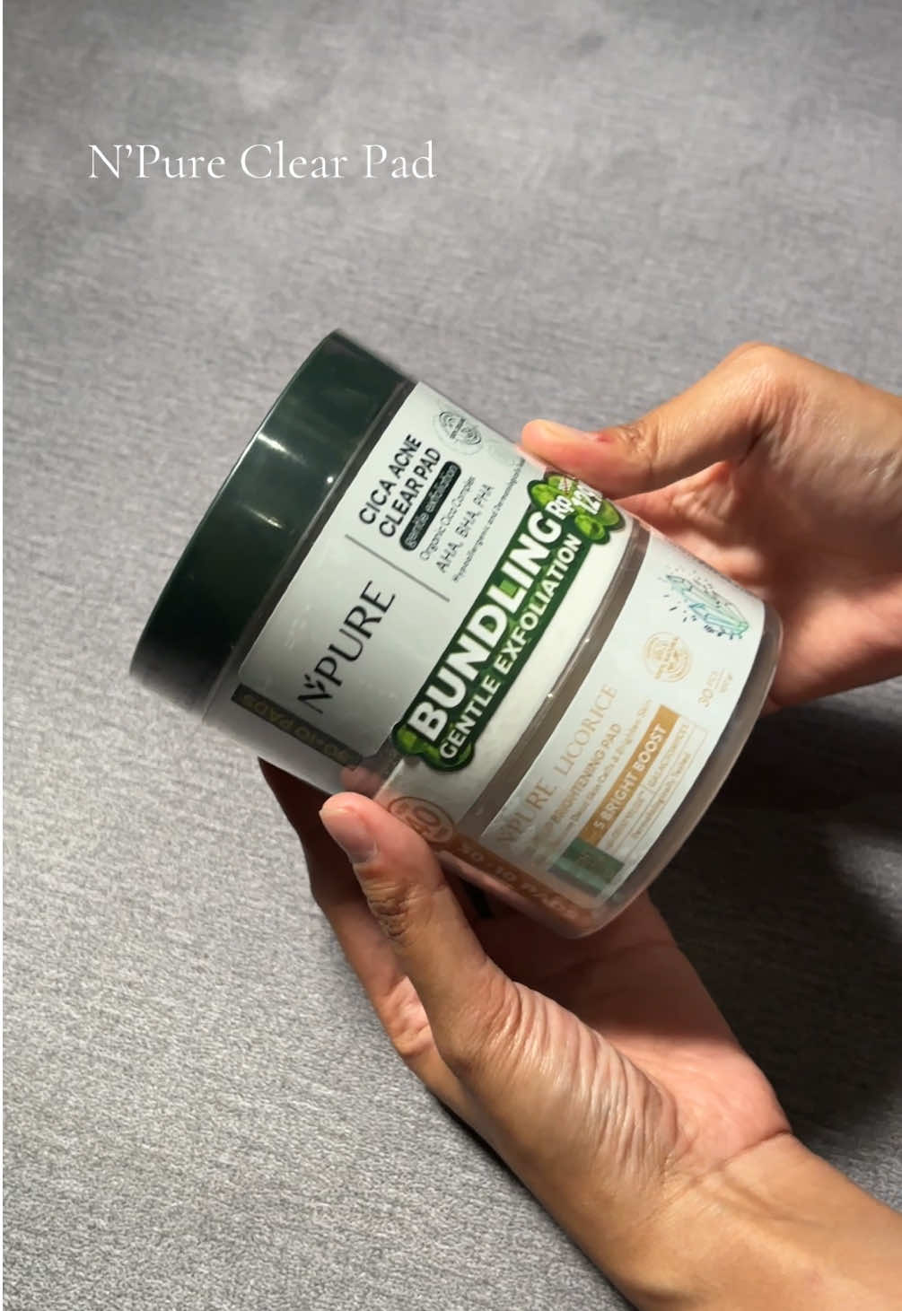 #npure #exfoliating #skincare #fypp #localbrand 