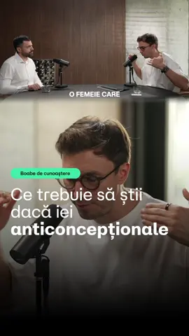 Anticoncepționalele nu sunt lipsite de riscuri! E important să le administrezi cu precauție și sub supraveghere medicală. Iată de ce ☝🏻👨🏼‍⚕️ Vezi podcastul integral #BoabeDeCunoastere - Cum poți 