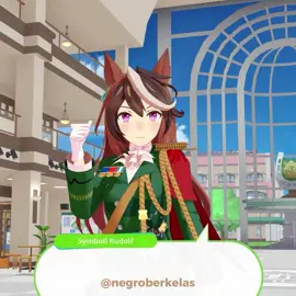 Bapak Rudolf ngasih semangat ke anaknya 🌹❤️  • • • #meme #umamusume #symbolirudolf #tokaiteio #umamusumeprettyderby 