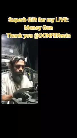 One of the best Gifts in my LIVE. Thank you, DONFEResin! For your support to my content. @DONFEResin #tiktoklive #livehighlights #livegift #moneygun 