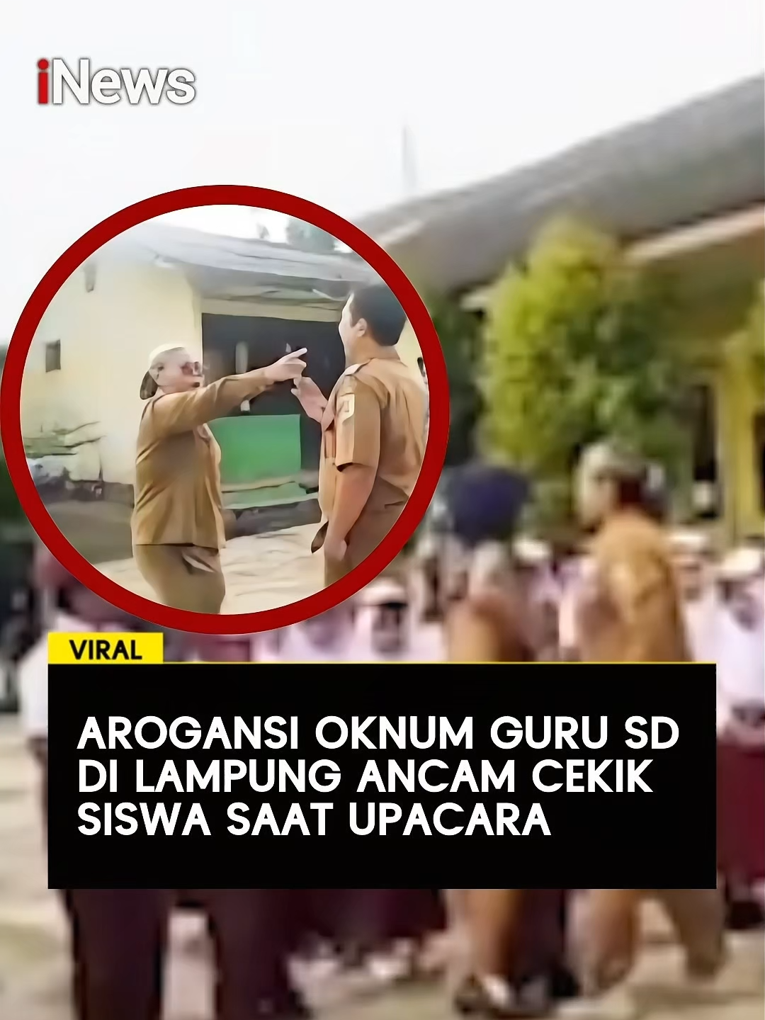 Guru PJOK di Pesawaran Dinonaktifkan Usai Video Ancaman Viral Seorang guru PJOK bernama Harmini viral di media sosial setelah videonya mengancam siswa saat upacara bendera tersebar. Dalam rekaman, terdengar anak-anak panik hingga menangis saat membubarkan barisan. Peristiwa yang terjadi di lapangan SDN 9 Kedondong, Lampung, itu membuat Dinas Pendidikan Pesawaran turun tangan. Harmini yang tercatat sebagai guru di SDN 5 Kedondong resmi dinonaktifkan per 1 Agustus 2025. Baca selengkapnya di sini:  https://www.inews.id/ #ViralLampung #Pesawaran #GuruViral #ViralGuru #Guru #PJOK #Murid