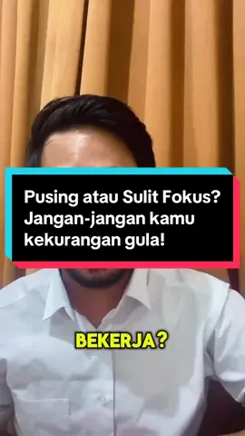 Kurang gula bisa bikin penurunan kognitif dan atensi?? Banyak yang takut dan anggap gula selalu bahaya, tapi ternyata gula tidak semenakutkan itu kalau kita tepat konsumsinya. Gula adalah sumber energi bagi tubuh dan masih kita butuhkan. Kekurangan kadar gula dalam tubuh bahkan bisa mempengaruhi performa otak dalam mengingat, berpikir, dan belajar! #gulabahaya #tanyadokteradam #minumanmanis #edukasikesehatan #teh   