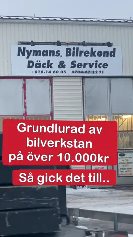 Riktigt lurad av bilverkstan 😵😩 #bilverkstad #sverigetiktok #viralvideos #bilar #mekaniker 